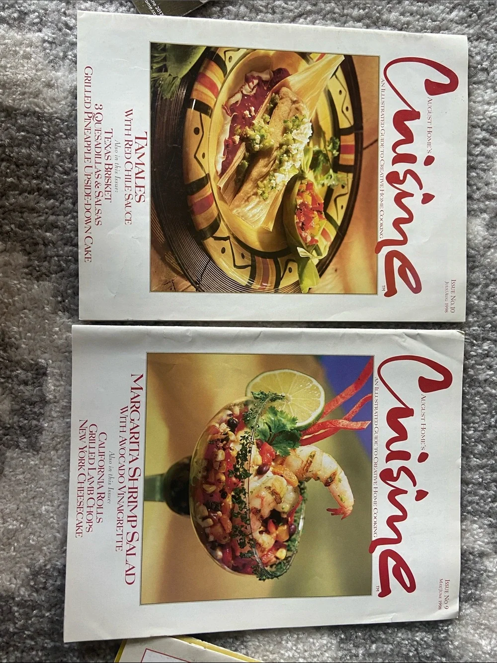 Cooking Magazines - August Home’s Cuisine, Cook’s Illustrated & Cuisine at Home